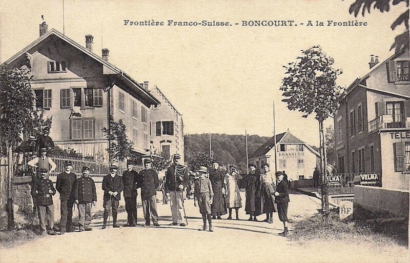 CPA Boncourt La frontiere