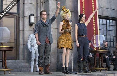 Effie, Peeta & Katniss