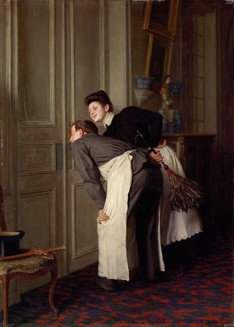 Rémy Cogghe, Madame reçoit, 1908