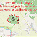 Sept. 1033 Par le GR36 - Bataille de Moncoué, près Saint-Jouin-de-Marnes - Geoffroy Martel et Guillaume <b>duc</b> D’Aquitaine