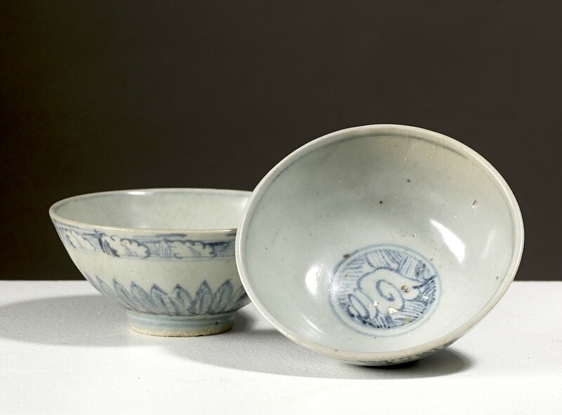 Deux bols, Chine, dynastie des Ming, début du 16° siècle
