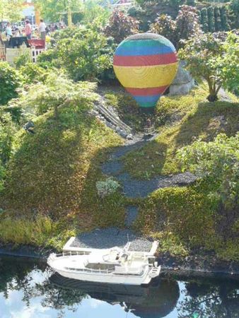 Legoland Deutschland miniland mongolfière