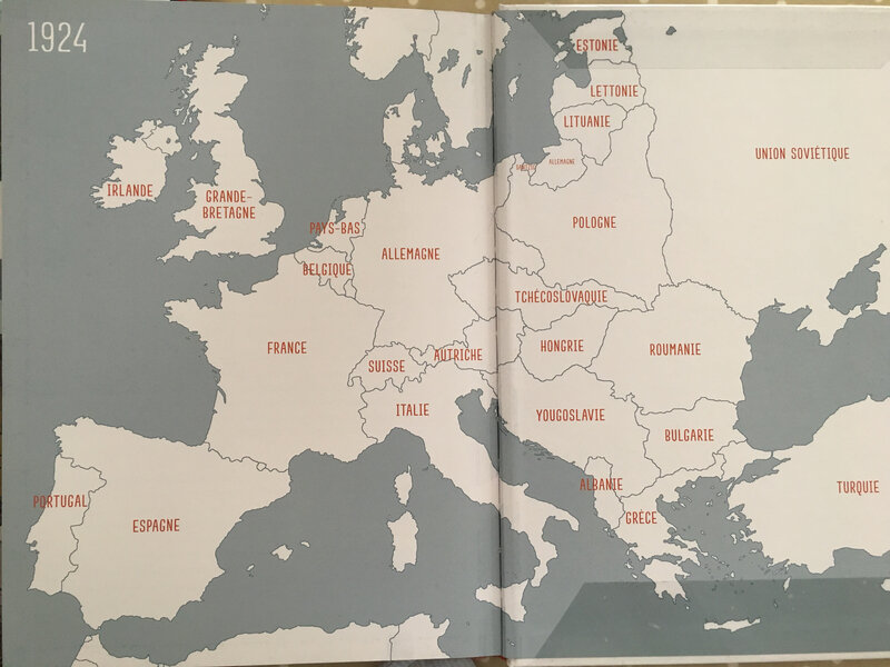 L'Europe en 1924