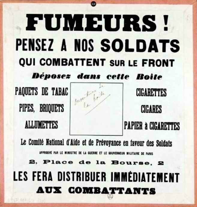 Fumeurs pensez aux poilus