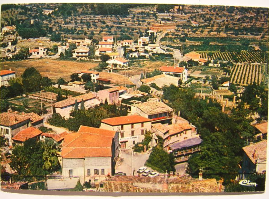 Trans en Provence-Vue aérienne-Couleur-Moderne