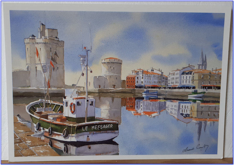 Coutin Claude - La Rochelle - Le vieux port