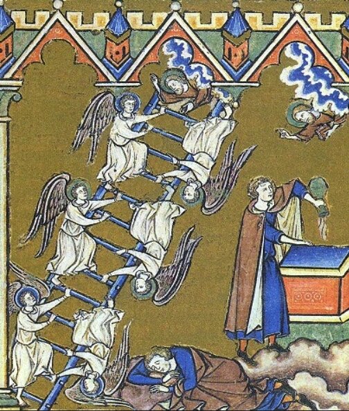 échelle de Jacob, Bible Morgan 1240