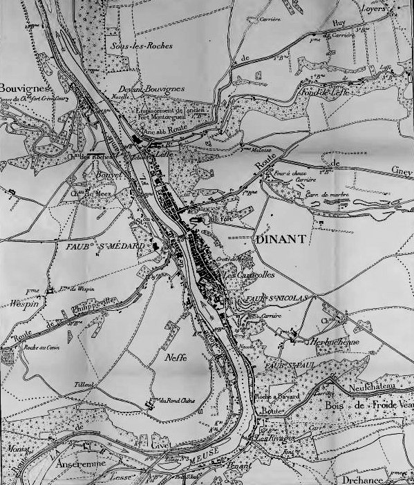 Dinant Map