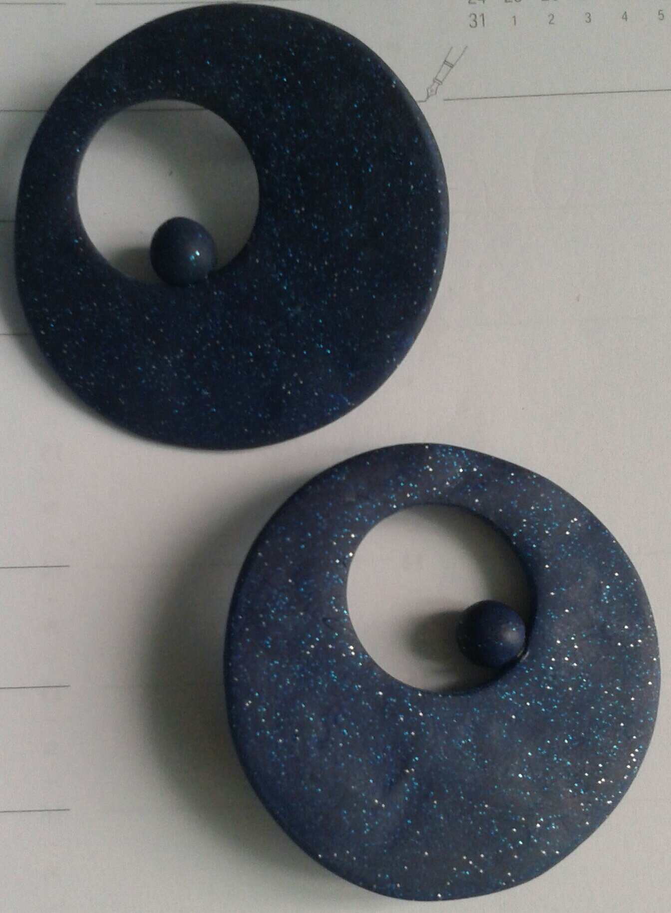 B O bleu disk