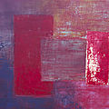 Composition <b>abstraite</b> rouge n°1