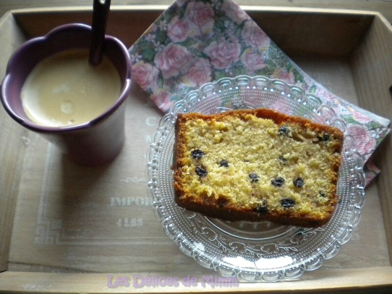 Cake au sirop d’érable et aux myrtilles 5