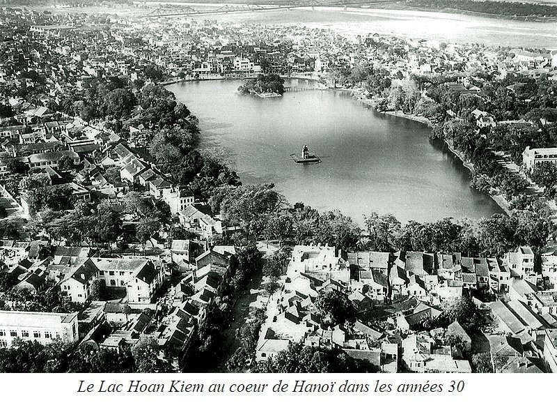 Lac Hoan Kiem dans les années 30