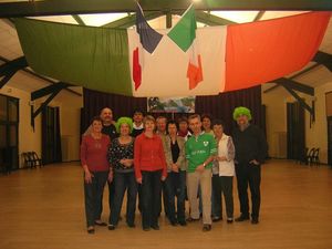 2008 Avec l'équipe à la St Patrick
