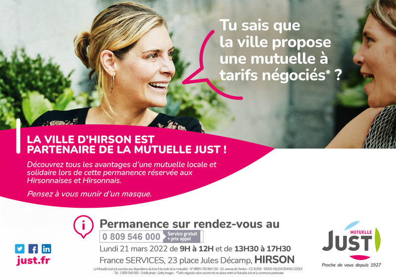 JUST PERMANENCE JUST 21 mars 2022
