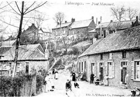 Carte postale Borinage - Marcourt