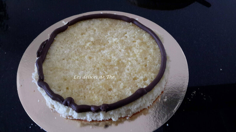 Gâteau biscuit génoise et ganache citron 29 09 19 (1)