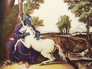 Dark Vador et la licorne - Hillary White