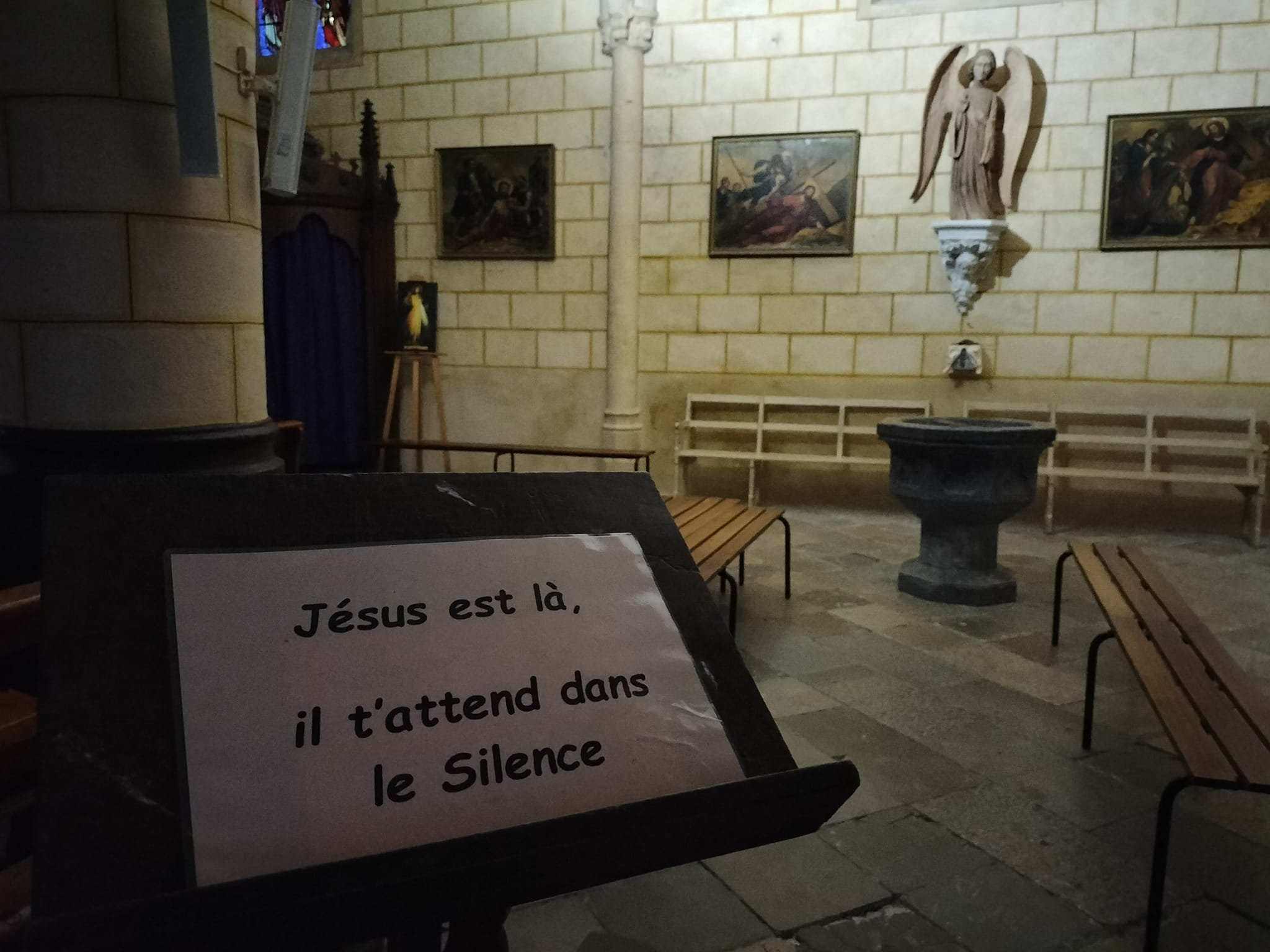 Navarrenx, Église Saint-Germain-d'Auxerre, Jésus (64)