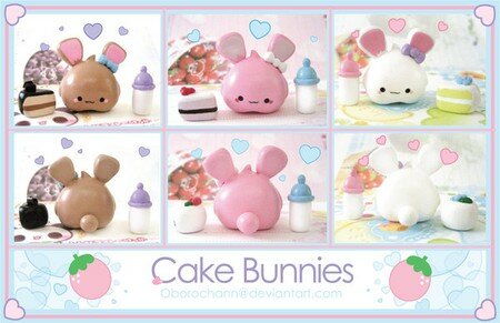 Cake_Bunny_Figures_by_Oborochann