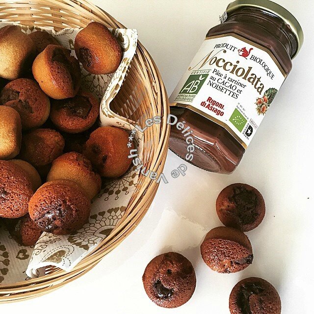 financier pâte tartiner bio, recette empreintes petits fours