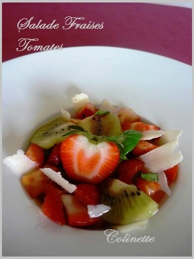 salade fraises tomates de miamponpon