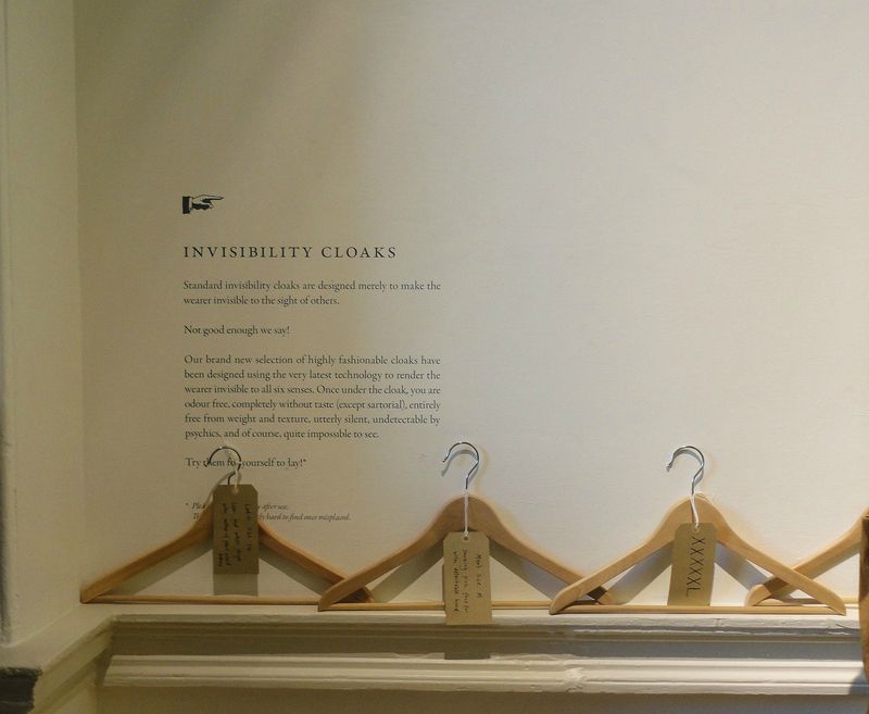 invisibility cloaks