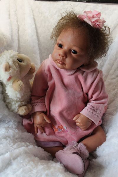 bébé reborn métisse + bébé reborn Lane 013