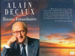 HISTOIRES EXTRAORDINAIRES-Alain Decaux