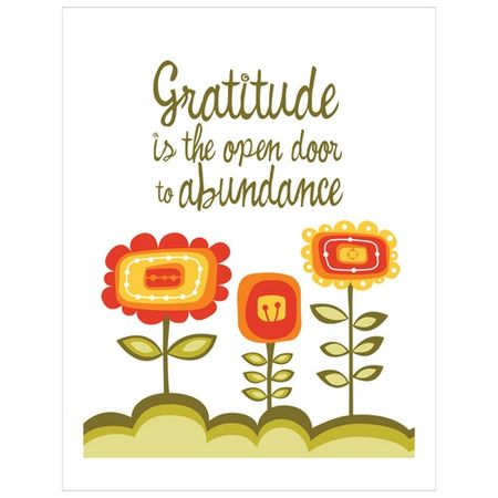 gratitude and abundance