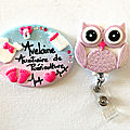 DUO BADGE + PORTE CISEAUX