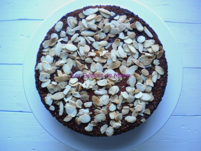 Le « Tout’amande » (gâteau sans beurre, sans gluten, IG très bas)