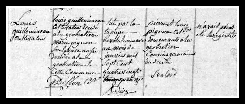 Flocellière - Louis Guillemineau