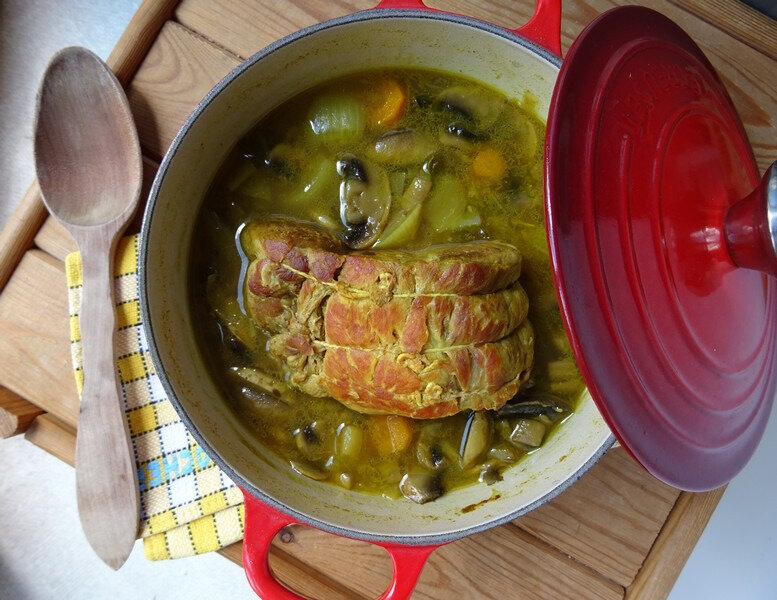 Roti de Porc a la mode du vieux presbytere