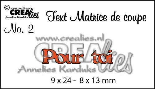 matrice de coupe texte n°2