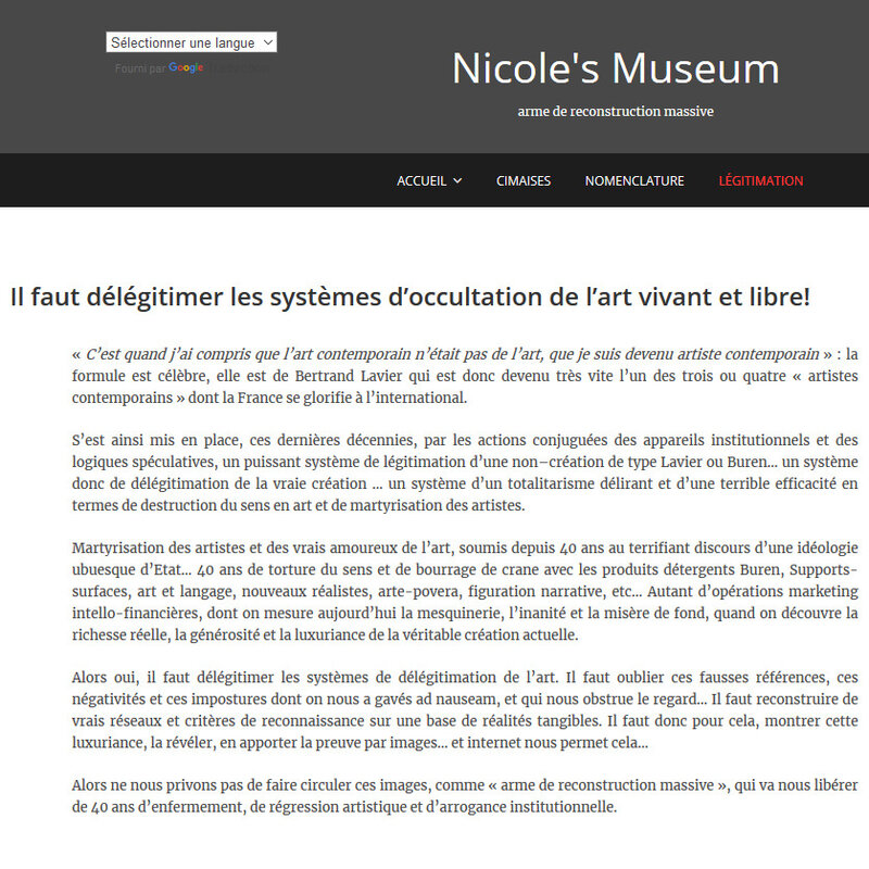 Nicole's Museum b