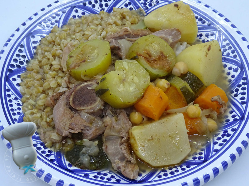Couscous kabyle au petit épeautre