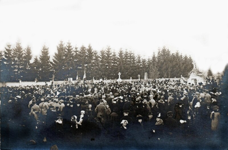 CPhoto Delle Cimetière 1er novembre 1917 R