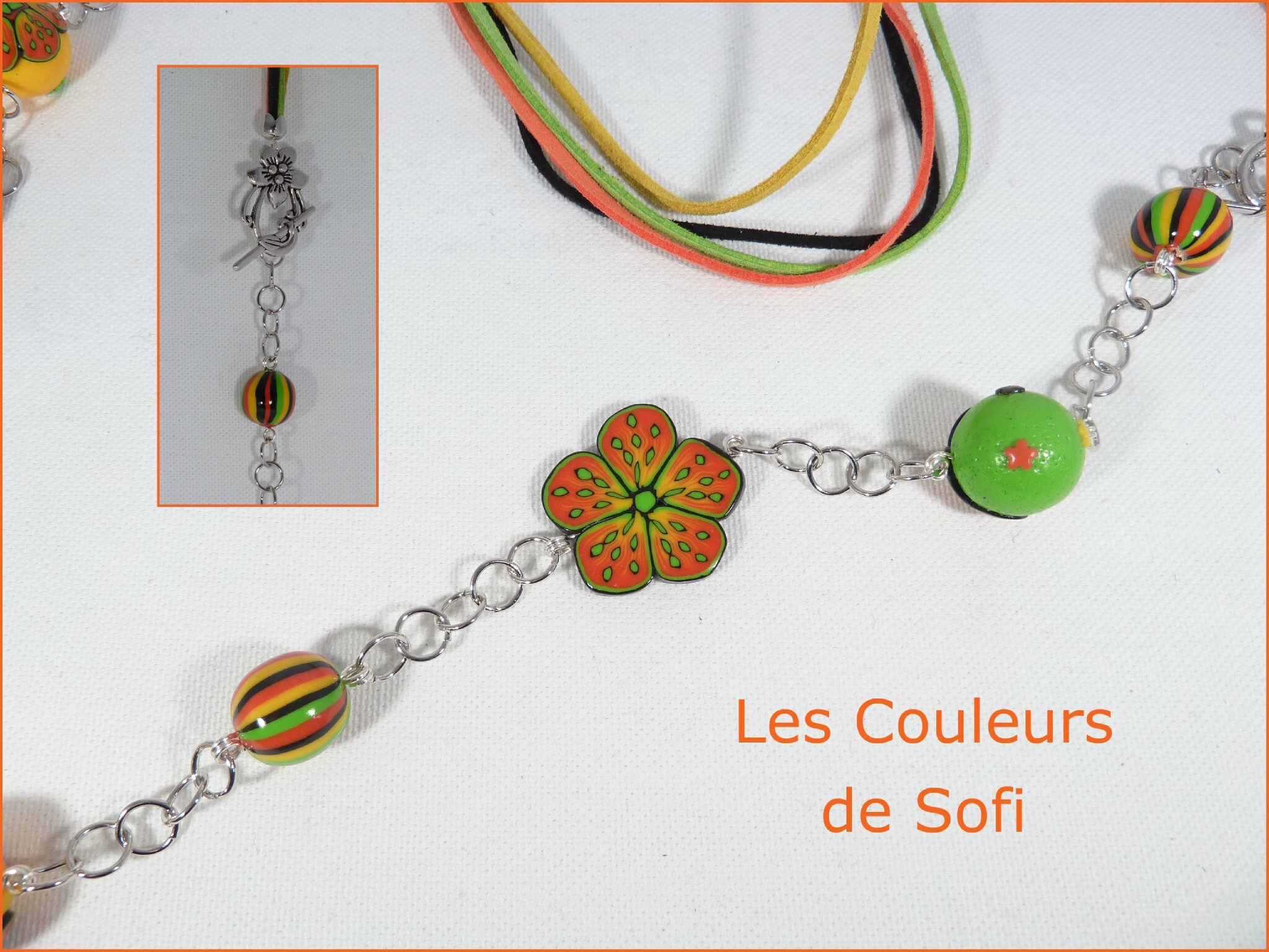 S fleuri détails