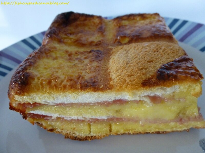 Croque-cake jambon-fromage (moule tablette) (36)