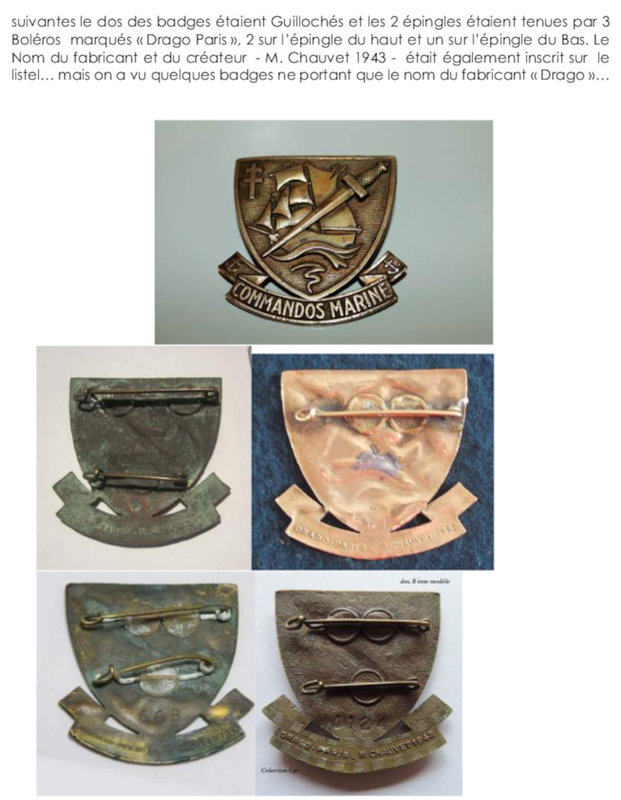 HISTORIQUE DU BADGE Cdo marine 9