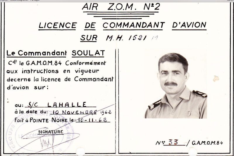 Lahalle-Commandant-avion-1962