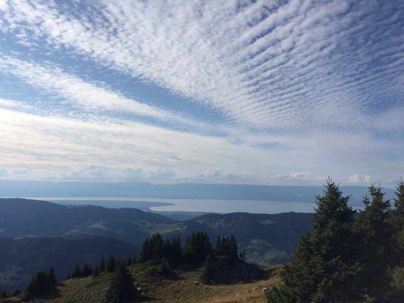 Belle vue sur le lac