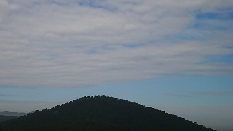 entre ciel et montagne