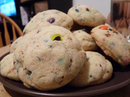 Cookies aux M&Ms recettes Cookies aux M&Ms