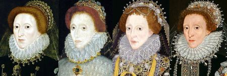 Portraits d'Elisabeth d'Angleterre de 1575 à 1580