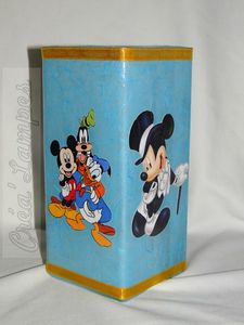 Lampe Mickey et CIe N°1 - fond bleu (3) (Copier)