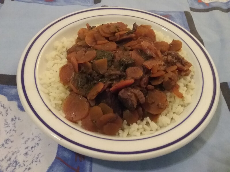 Ragoût d’agneau aux carottes à la dominicaine - Estofado de chivo caribeño 1