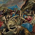 Doménikos Theotokópoulos, called El Greco (Crete 1541-1614 Toledo), The Entombment of Christ