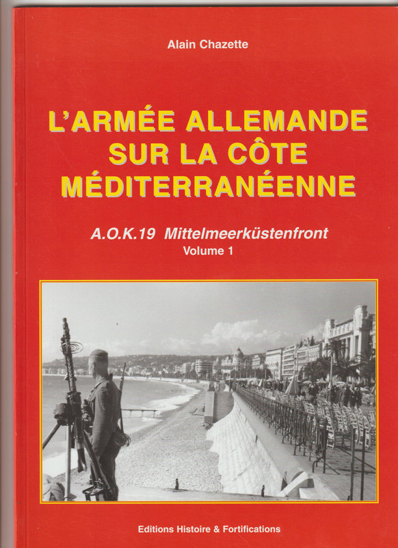 Armée allemande sur la côte méditerranéenne_AOK 19