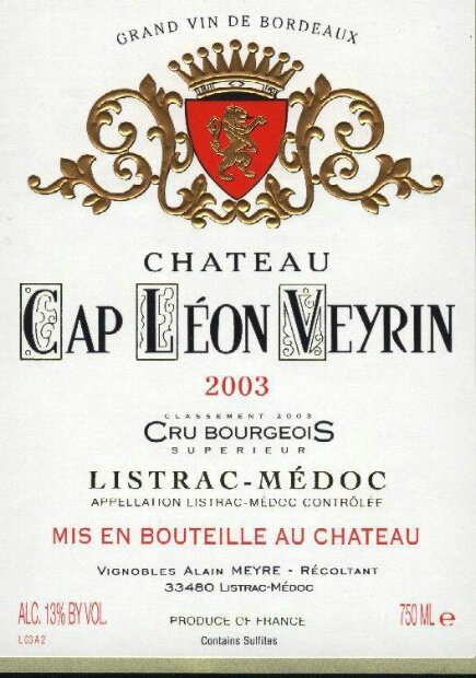 chateau capleonveyrin